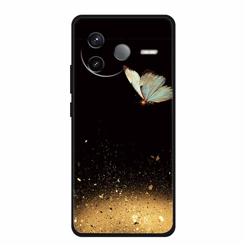 Для Xiaomi Poco F7 Ultra Чехол Роскошный Мягкий Силиконовый Чехол из ТПУ Чехлы для Телефона для Poco F7Ultra Защитный Новый Бампер Прекрасный Милый Чехол