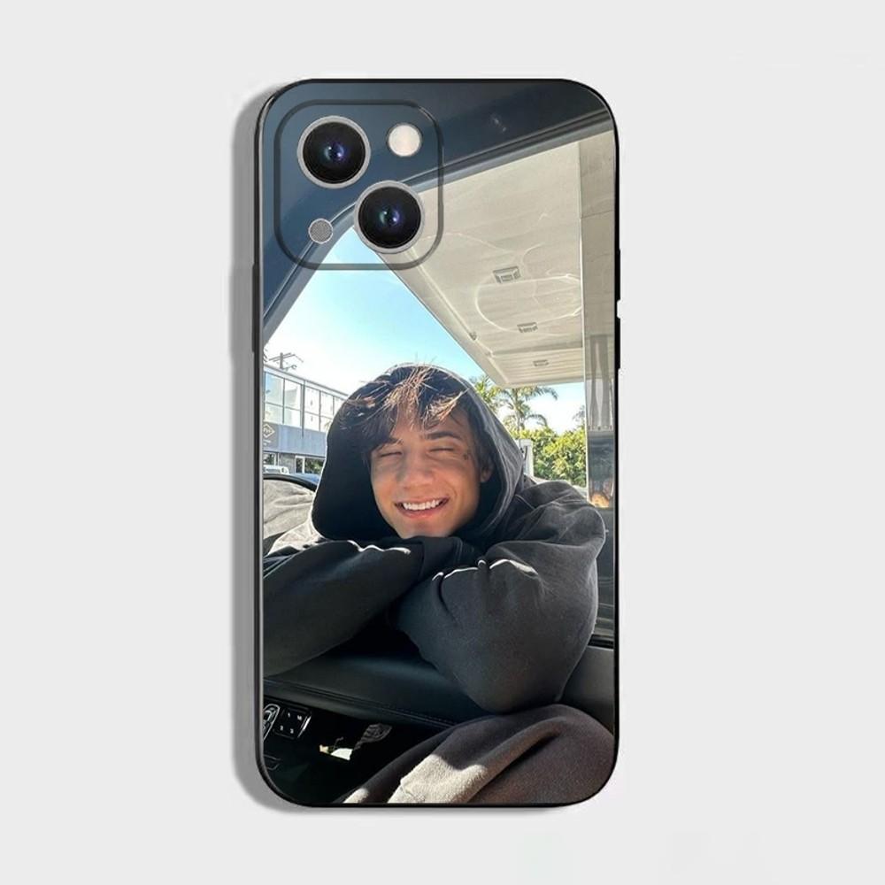 Чехол для телефона певца J-Jxdn J-Jaden Hossler Для iPhone 16,15,14,13,12,11 Plus,Pro Max,XS,X,XR,SE,Mini,8,7, Мягкий силиконовый черный чехол
