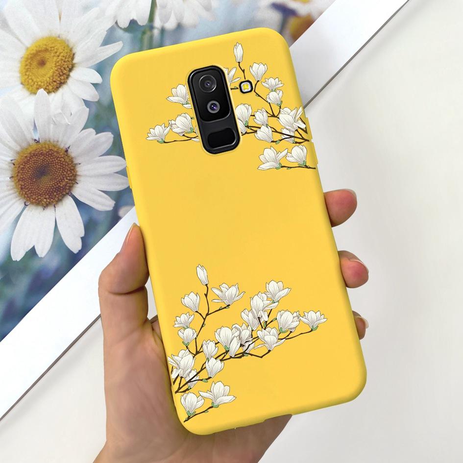 Для Samsung Galaxy A6 Plus 2018 Чехол A605 SM-A605F Чехол для телефона Милый Астронавт Мягкий Силикон Funda Для Samsung A6 2018 A600F Capa