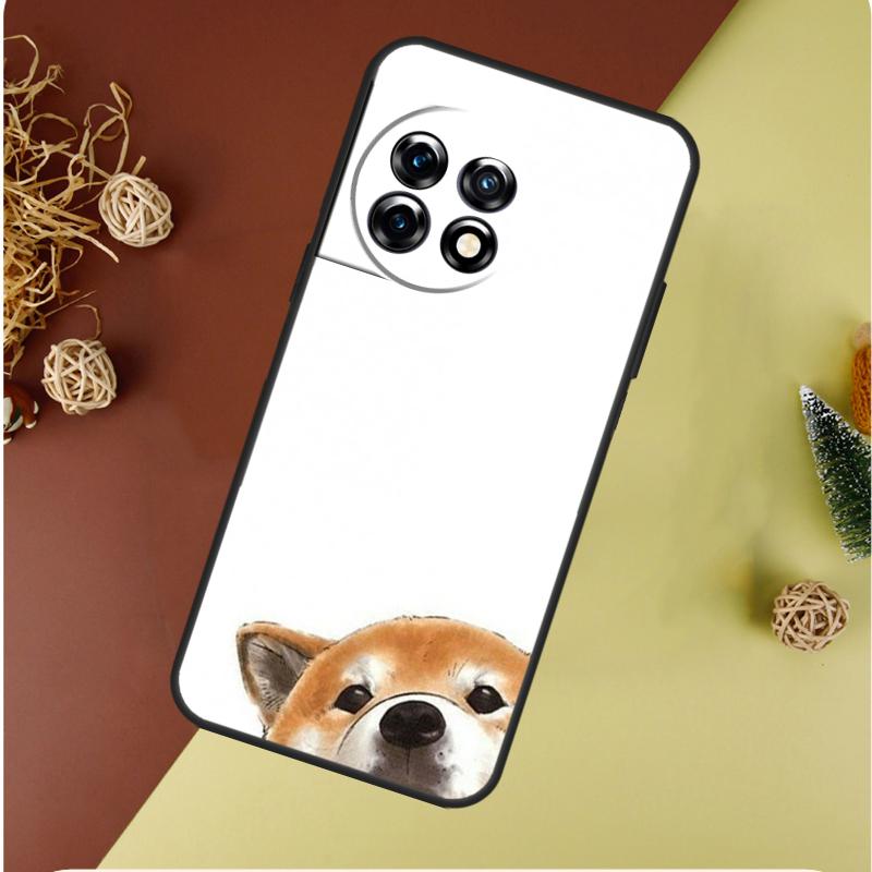 Animal Shiba Inu Dog For OnePlus 13 13R 12 12R 11 9 10 Pro 8T 9RT 10T 10R Nord 4 CE 2 3 Lite N20 N30 Phone Case