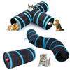 Cat Tunnel Foldable  Pet Supplies Cat S T Y Pass Play Tunnel Cat Toy Breathable Drill Barrel for Indoor Loud Paper