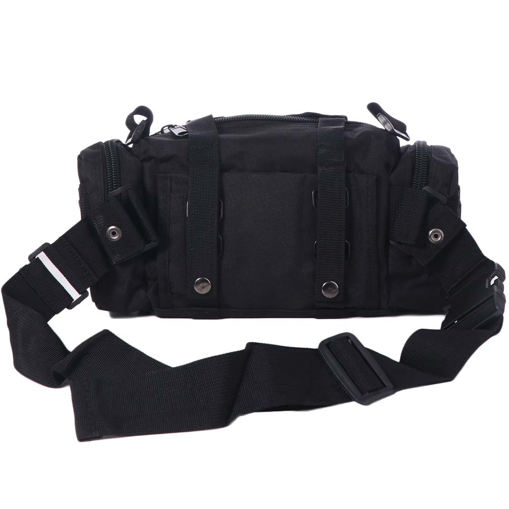 Large Capacity Men Waist Pack Waterproof 3P Chest Bag Foldable Outdoor Portable Backpack Travel