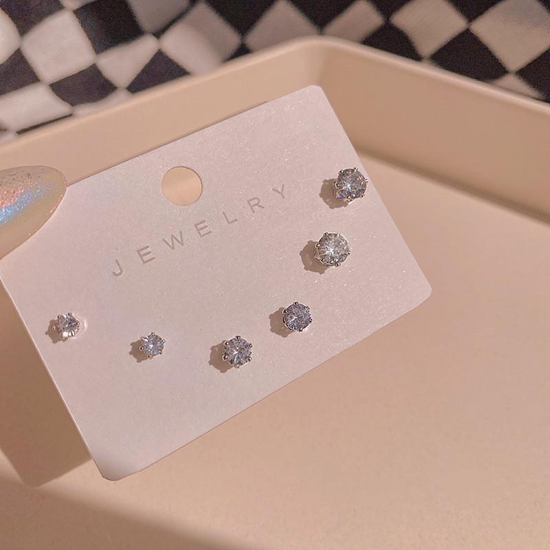 Серьги для девочек из стерлингового серебра S925 «Цветочный сезон 2025» — милый, нишевый набор на одну неделю