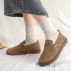 Doudou Shoes Женские низкие дышащие однотонные туфли Весна и Осень Повседневные туфли с мягкой подошвой в один шаг