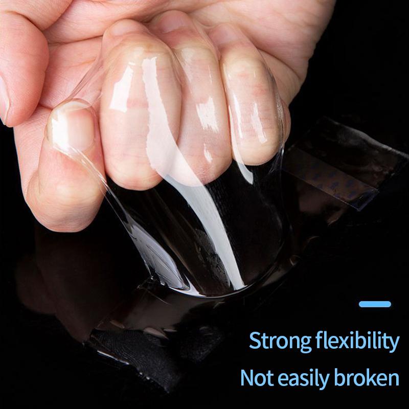 Nano Tape Двусторонние клейкие ленты Прозрачные NoTrace Многоразовые водонепроницаемые настенные наклейки для ванной комнаты, кухни, товаров для дома