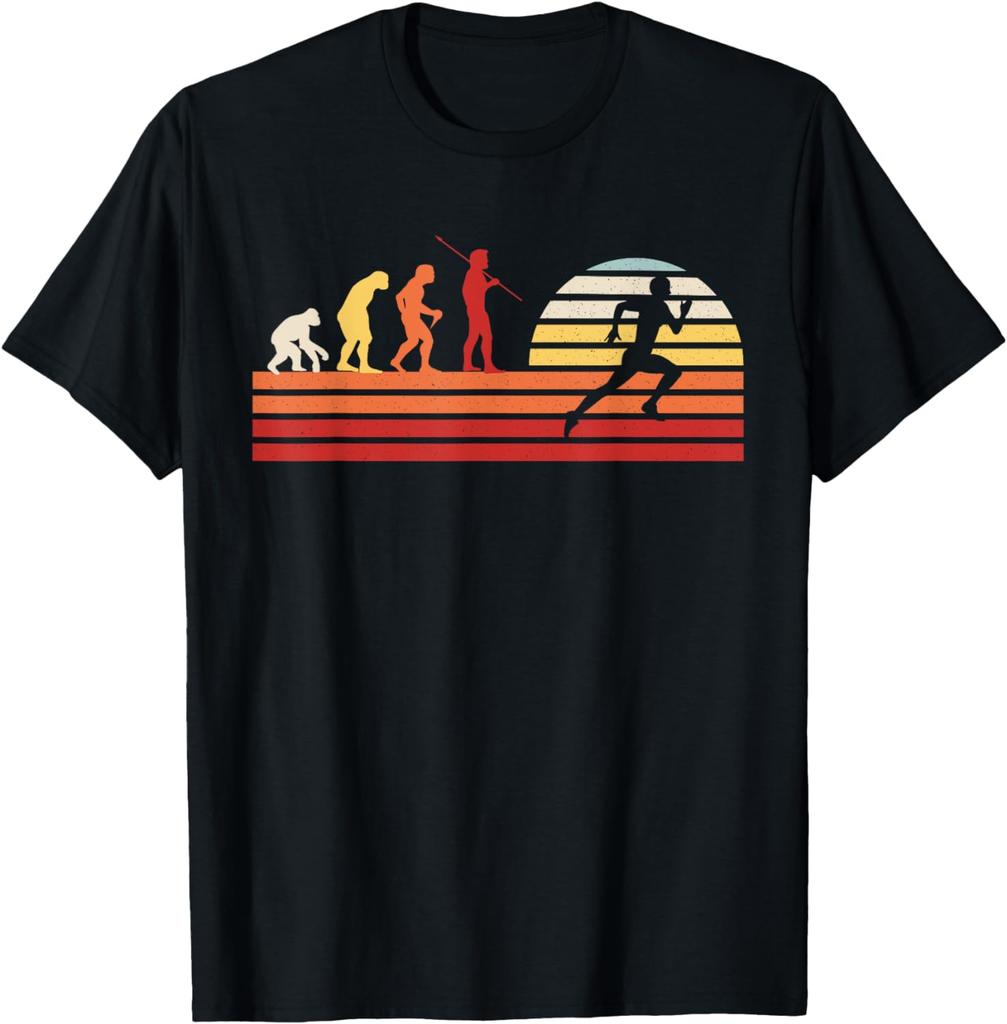 Retro Running Half Marathon Vintage Runner Running TShirt Unisex Clothing Tops Graphic T Shirts Streetwear Vintage T Shirt
