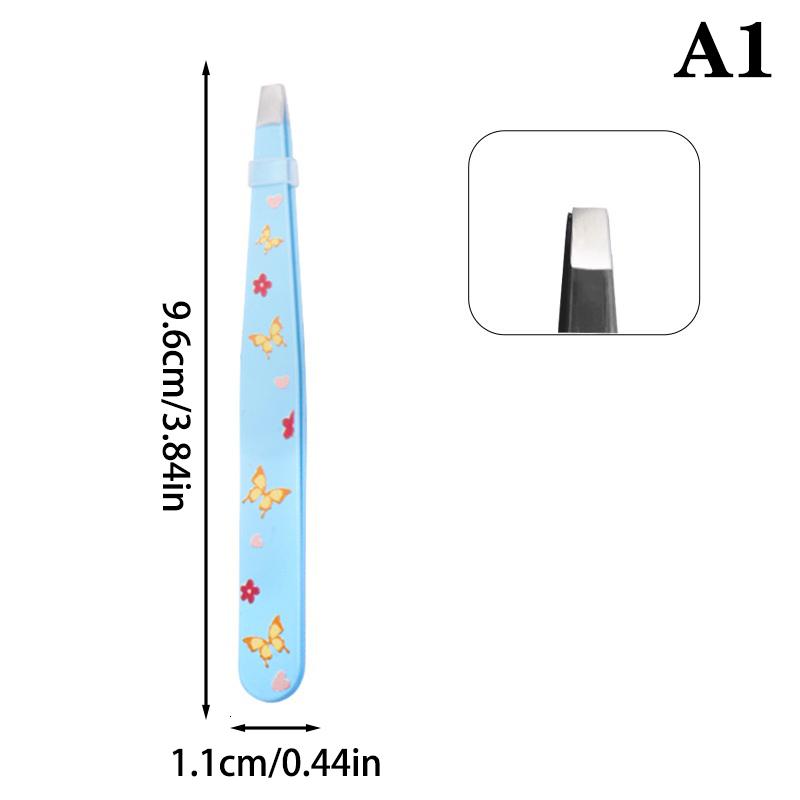 Пинцет для бровей, красочные волосы, красота, съемник тонких волос, наклонные зажимы для бровей из нержавеющей стали, инструменты для удаления макияжа