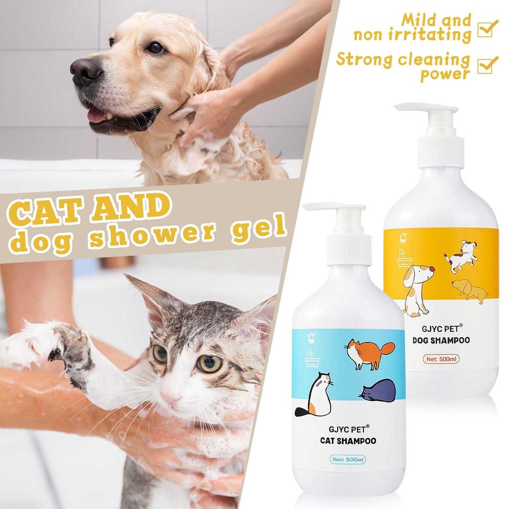 Pet Shampoo Full Effect Shampoo Hypoallergenic Antipruritic Moisturizing Pet Shampoo 500ML