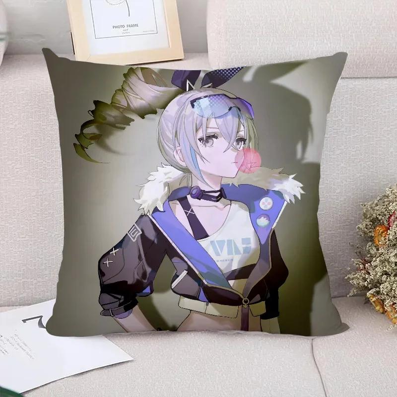 Pillow Cases Decorative Cushions Cover for Sofa Honkai Star Rail Pillowcases Cushion Covers Pillowcase Car Decoration Body