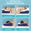 1pc Memory Foam Pillow, Neck Pillows, Sleeping Pillow for Side, Back And Stomach Sleepers, Neck Support Pillow Improves Sleep