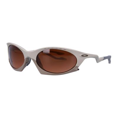 Oakley Солнцезащитные очки Plantaris Кошачий глаз Мужские Серебристые