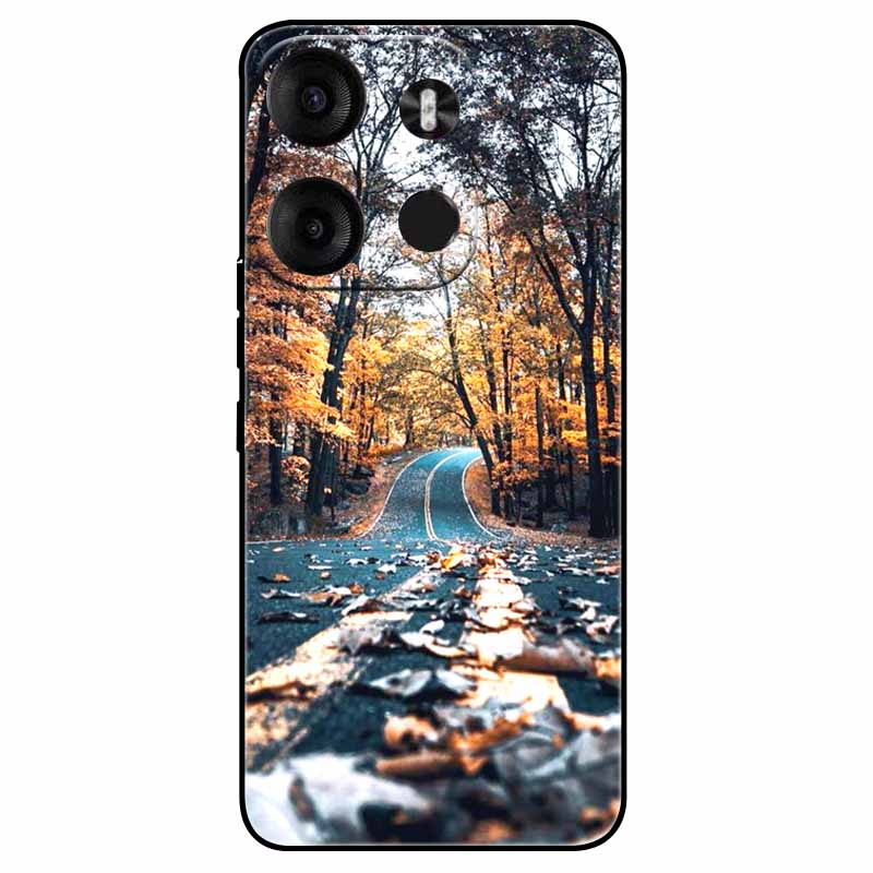 Чехол для Tecno Spark Go 2023 ТПУ Модный Милый Силиконовый Задний Чехол Для Tecno Pop 7 Pro BF7 Funda Ударопрочный Pop7pro 7Pro Capa
