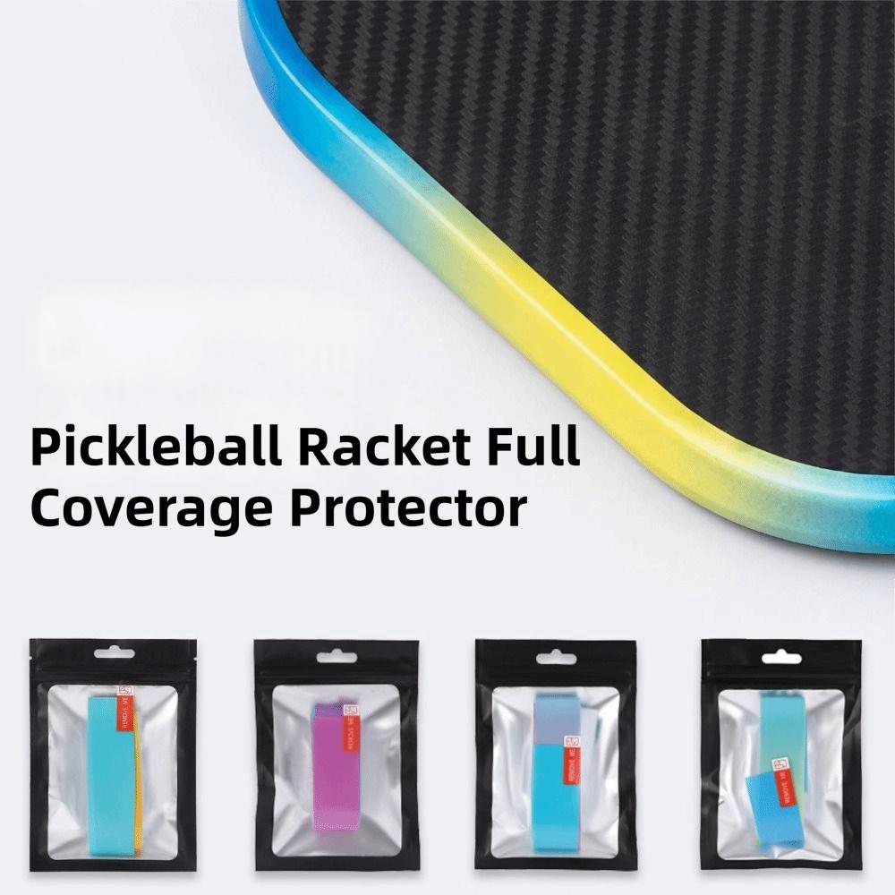 Shock Absorption Pickleball Racket Edge Sticker 16mm Frame Protective Tape Tournament Use