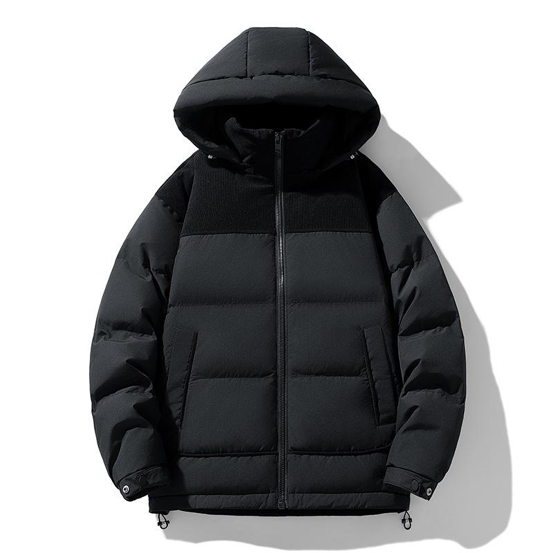 Зимняя новая пуховая куртка мужская пух белой утки молодежная повседневная с капюшоном утолщенная теплая пуховая мужская куртка
