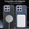 Ретро кожаный мягкий чехол для Moto G86 G56 G06 G Power 5G 2025 Play 2024 4G Edge 60 Pro Fusion магнитная беспроводная зарядная крышка