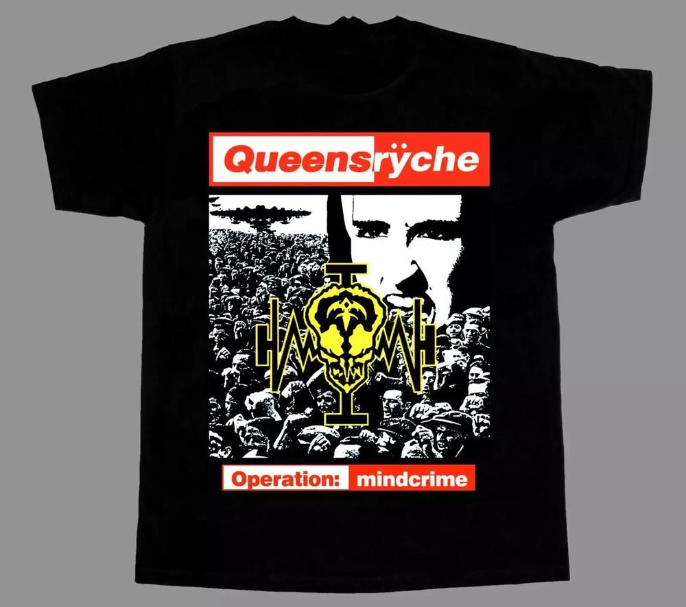QUEENSRYCHE OPERATION MINDCRIME03988 T-SHIRT Cotton Size S-5XL Unisex T-Shirt