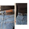 Jeans Belt Y2K Moon Pin PU leather Belt Korean Waist Strap Female Waistband Casual Belt Accessories
