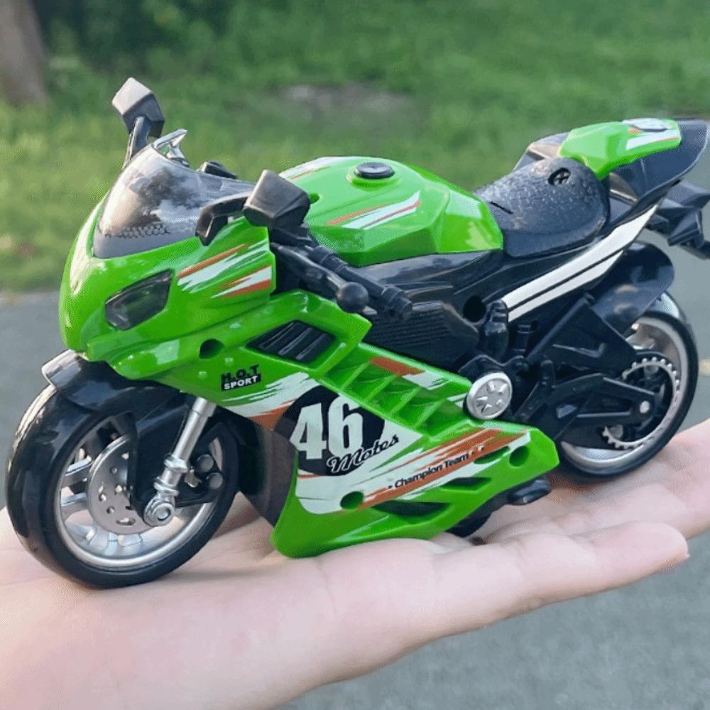 Lights Motorcycle Racing Toy Racing Car Model Mini Motorcycles Music Toy Children