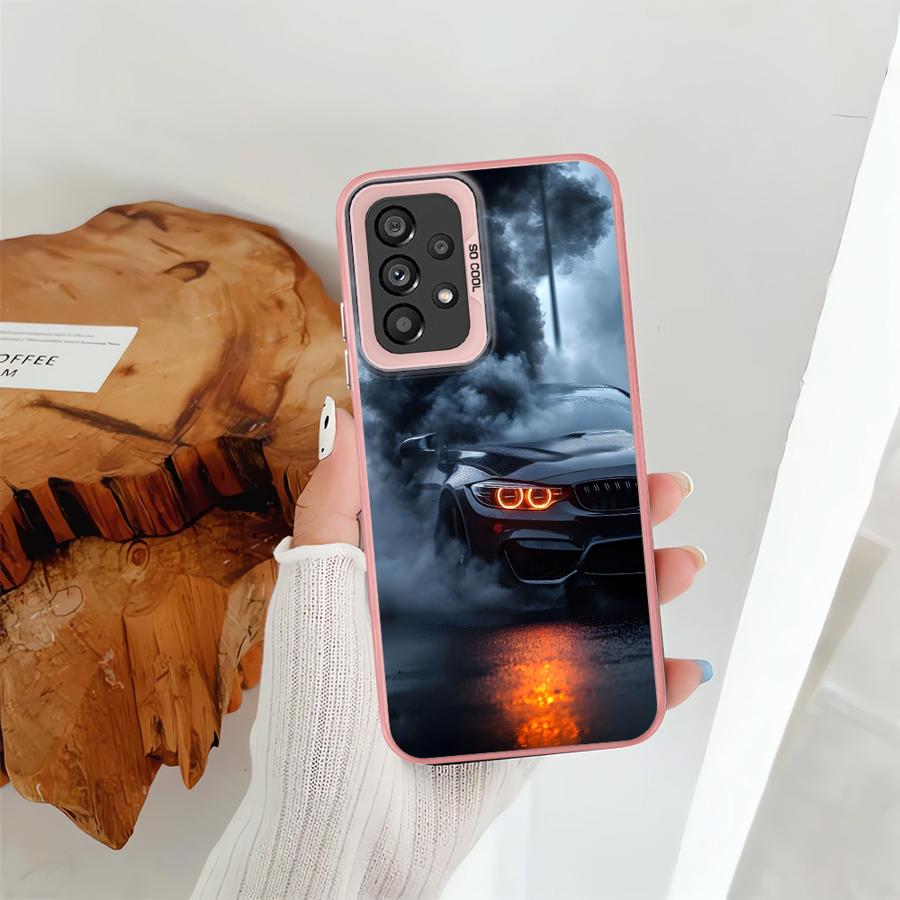 Back Phone Cover Case for Xiaomi Redmi A5 14C 10C 13C 9T 12C A1 A2 Plus 9C K60 Smoke Handsome Sports Car