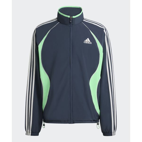 adidas Спортивная куртка Adicolor Teamgeist Свободный крой На молнии Длинный рукав Мужские топы KF4979