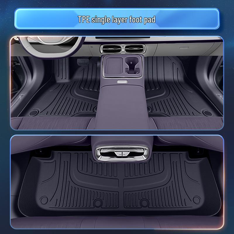 Коврики для пола Leapmotor B01 TPE2026: Индивидуальные аксессуары: коврики для салона пятиместного автомобиля