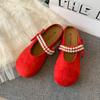 Fashion cool slippers women's summer 2025 new flat-bottomed fashion outer wear beach shoes sandals