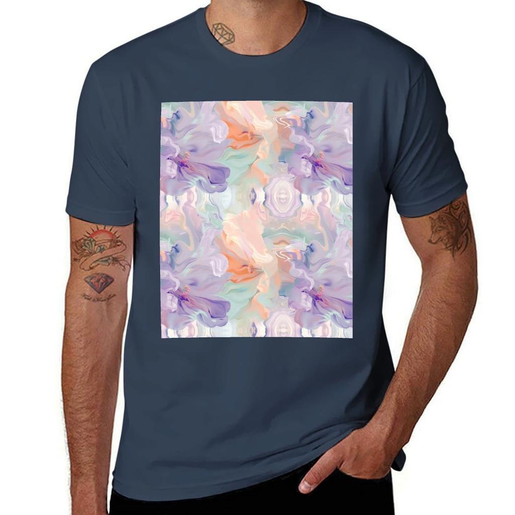 Pastel Aesthetic 04 TShirt Large Size Loose Casual Tee