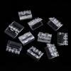 Transparent 10Pcs Folding Furniture Acrylic Tools Hinge Plastic Furniture Hinge
