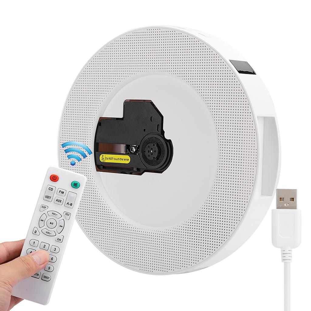 YR‑Q100 Bluetooth настенный портативный CD-плеер музыкальный плеер сигнализация для дома ( Без батареи)