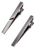 Tie Pin Set of Tie Made In Black Silver [Tabarat] 2, Pin, Men's, Japan, (Satainer-Geometric)