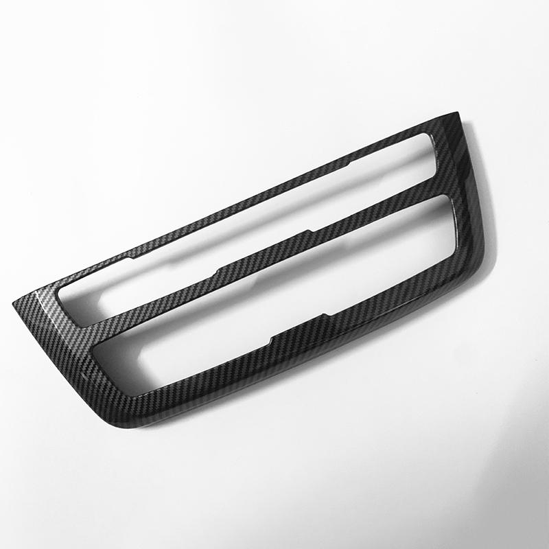 Углеродное волокно ABS автомобильная консоль CD панель декоративная рамка украшение для BMW 3 4 серии F30 3GT F34 F36 авто интерьер