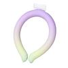 Portable Neck Cooling Tube Summer Wearable Neck Cooler Lightweight Reusable Ice Cold Ring Outdoor Heatstroke Prevention Neck Wrap Collar