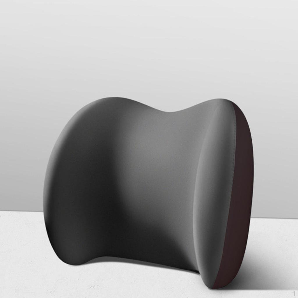 Waist Pillow Back Body Curve Multipurpose Gaming Chair Space Saving Breathable Memory Foam Cushion