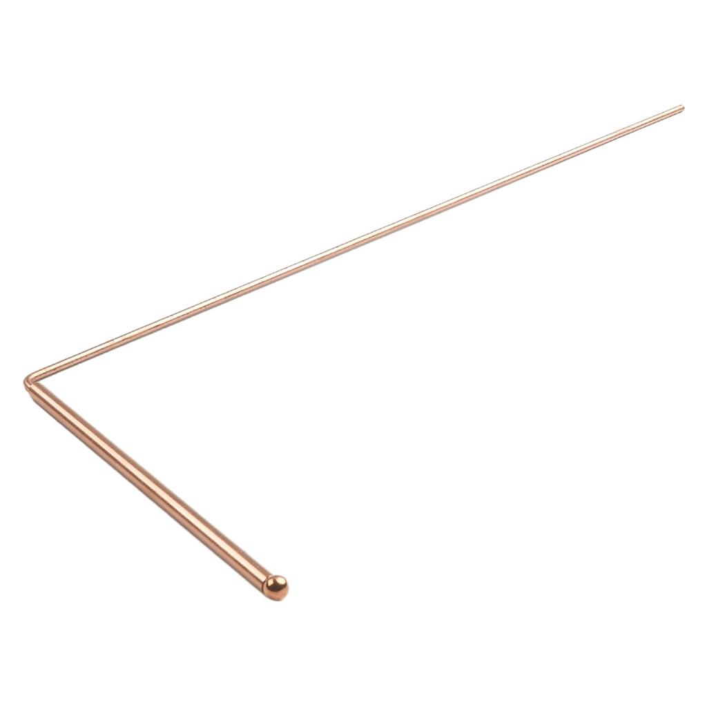 Плоская головка медного зонда, металлический зонд с круглой головкой, 99,9% меди