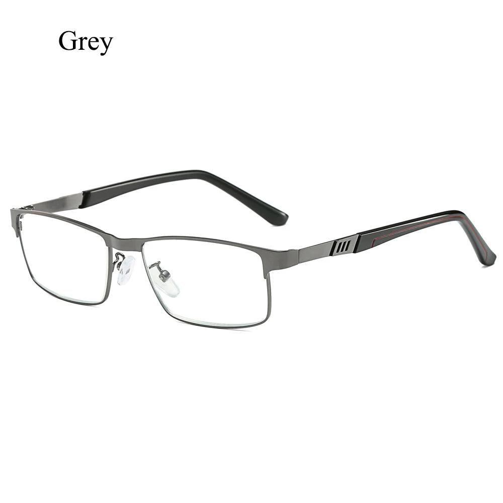 Stainless Steel Business Reading Glasses For Men, Presbyte Optical Glasses For Reader, + 1.0, 2.0, 3.0, 4.0