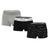 Men's Cotton Low Rise Boxer Shorts (Pack of 3)