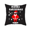 Christmas Pillow Case Cartoon Vent Mask Santa Claus Series Printed Sofa Cushion Pillow Case Home