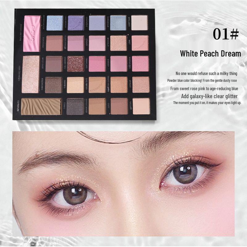 Палетка теней для век в 40 оттенках земли: Матовые, мерцающие и глиттерные оттенки для стойкого, универсального макияжа