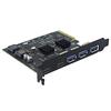 Карта расширения PCI-E 4X USB 3.2 Gen 2 Type-C 10 Гбит/с с контроллером JMicron ASM3142