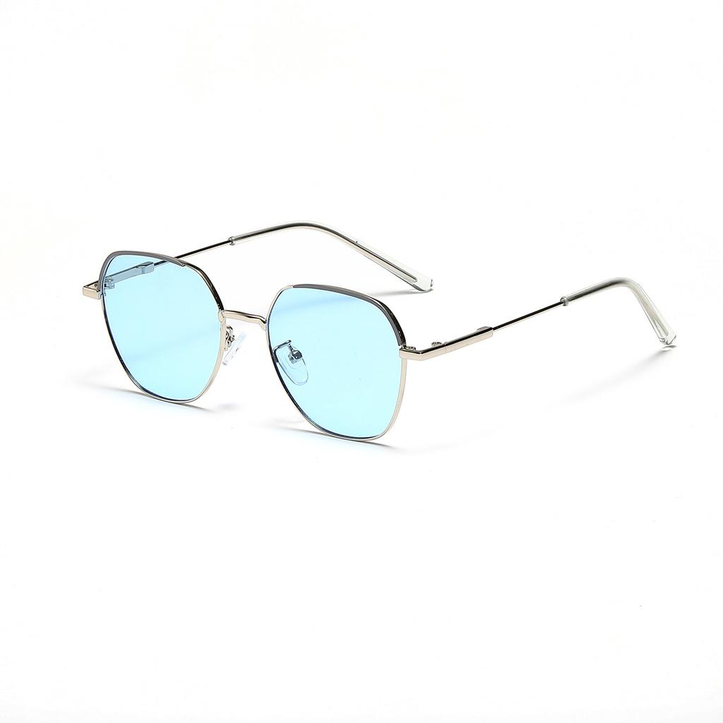Маленькие оправы очков Мужские ретро маленькие оправы солнцезащитных очков Женские металлические солнцезащитные очки Мужские