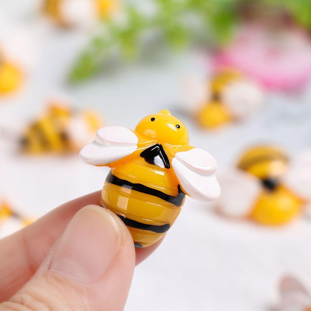 Phone Shell DIY Accessories Children Toys Artificial Bees Mini Bee Slime Pendants Simulated Animals