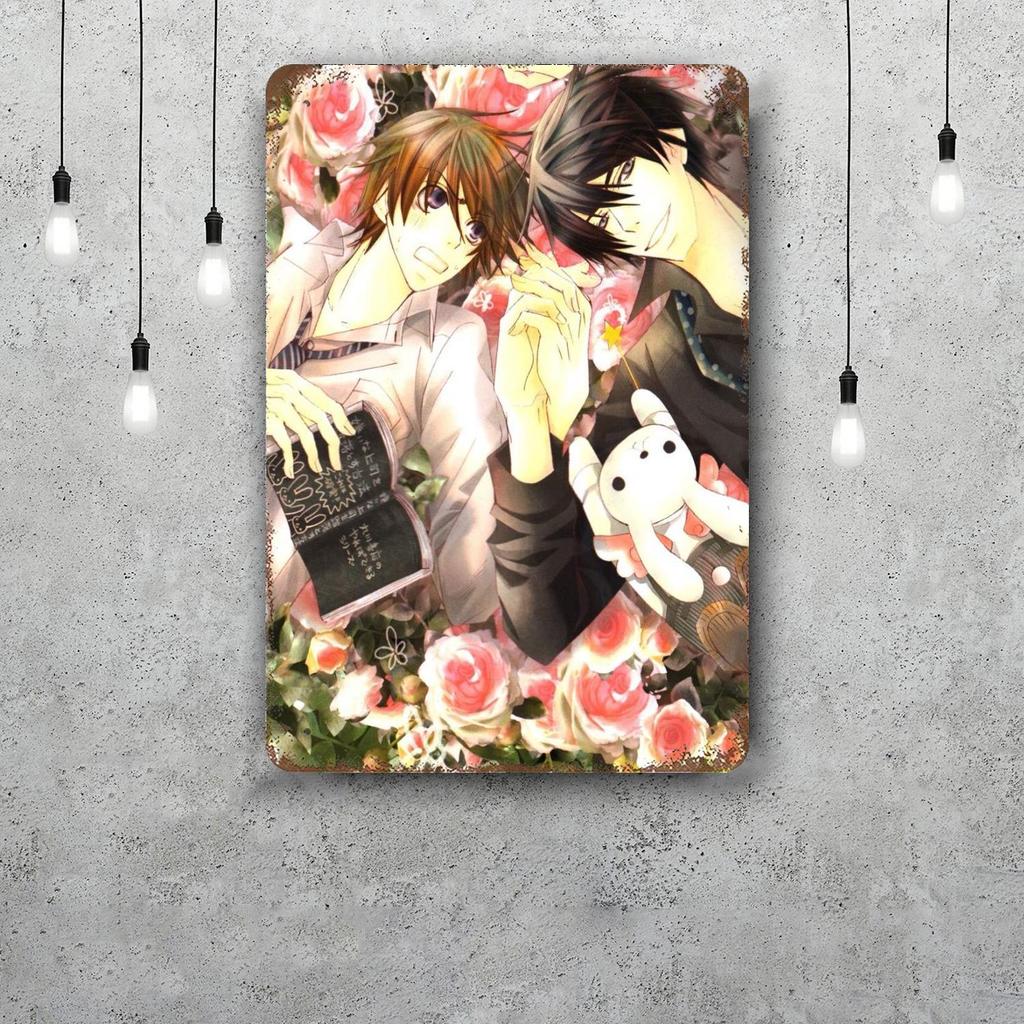 Sekaiichi hatsukoi Винтажные Металлические Жестяные Знаки Постеры Декор Ретро Металлическая Табличка Настенное Искусство Декор для Гаража Бара