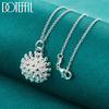 925 Sterling Silver Fireworks Pendant Necklace, Wedding Fashion Jewelry