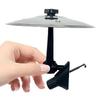 Car Crash Cymbal Clip On Mini Cymbal Universal Mini Drum Crash Cymbal Make Your Driving More Fun for All Types Of Vehicles