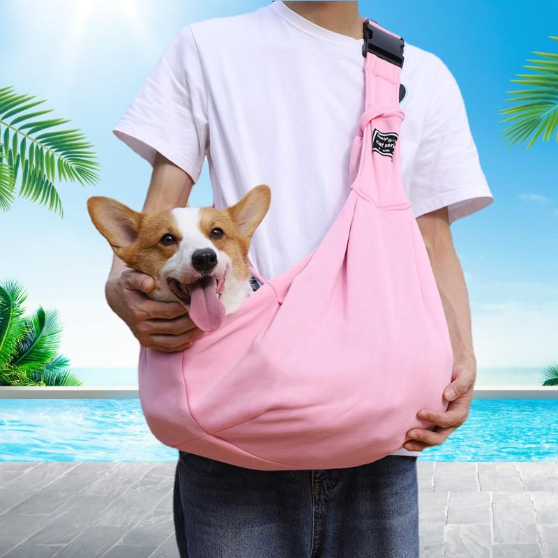 Adjustable Strap Pet Carrier Bag Dogs Cats - Shoulder Sling Travel Backpack With Removable Pad Base Plate