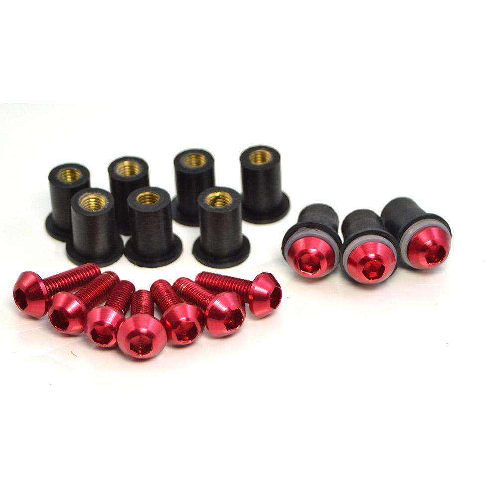 Bolts M5 x 15mm M5 Windscreen Nuts Motorcycle Windscreen Screw Motorcycle Fastener Windshield Bolts