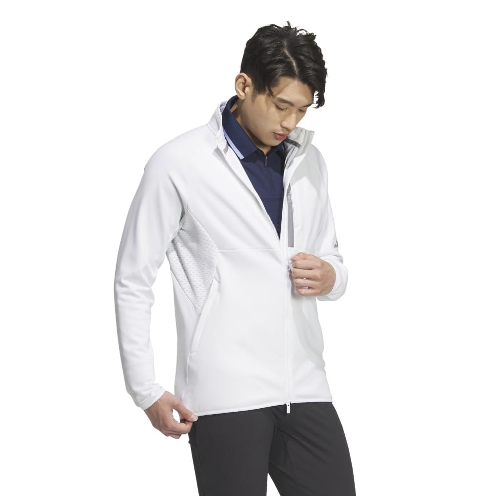 Golf Jacket Full Zip Jacket White [Adidas Golf] COLD.RDY Men's
