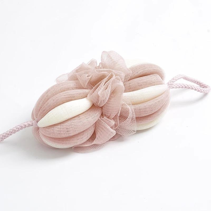 Мягкая душевая губка, банный шарик, удаление омертвевшей кожи, банная губка, придает сияние коже, удобный банный шарик для дома, принадлежности для ванной