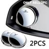 WRSP5 2Pcs Round Frame Convex Blind Spot Mirror Wide-angle Adjustable Rearview Mirror For Lexus ES RX NX LS UX LM LX GX LC RZ IS CT GS