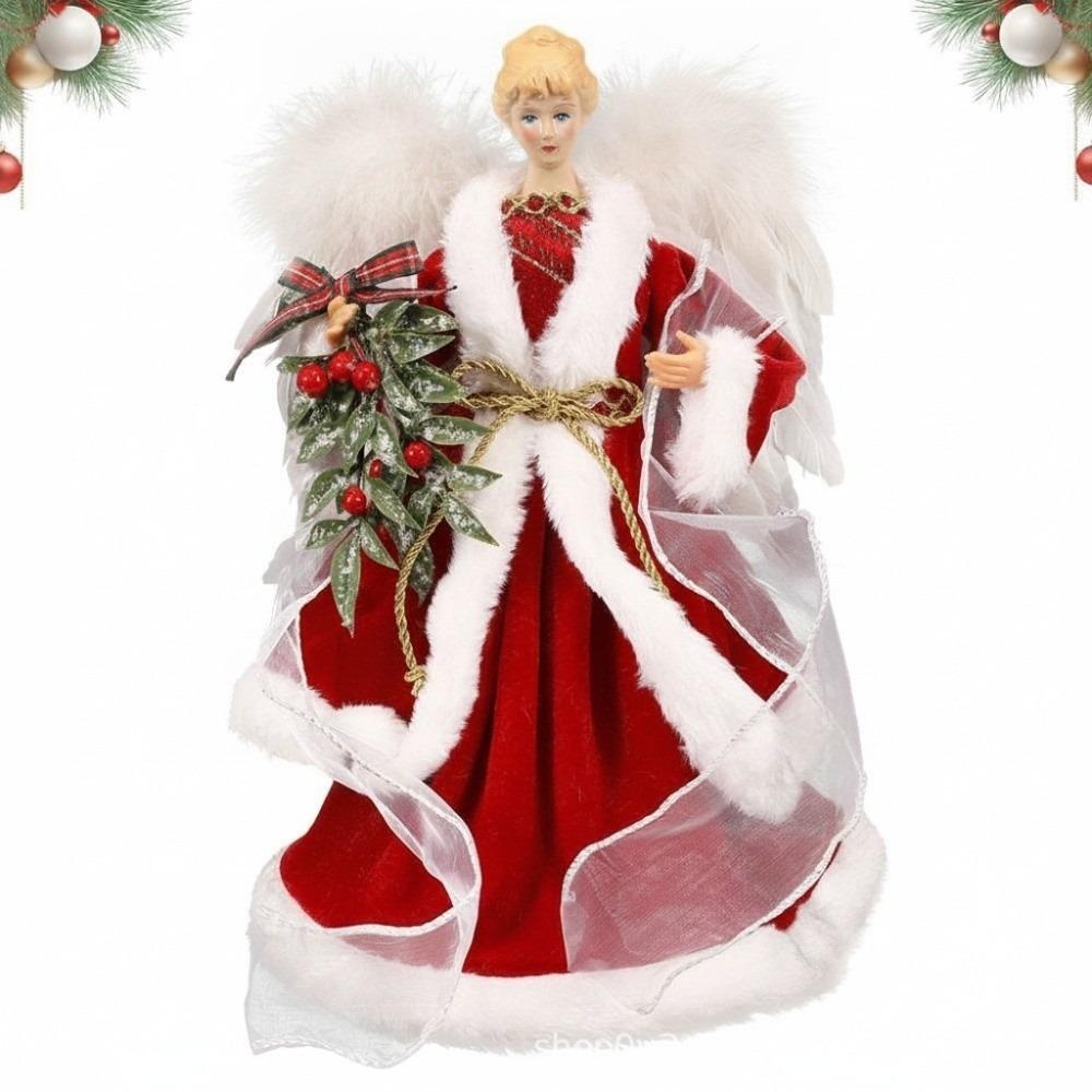White Feather Wings Christmas Tree Topper 3D Christmas Tree Top Star  Desktop